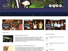 Tablet Screenshot of bethisraelnorthfield.org